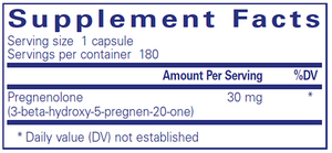 Pregnenolone 30 mg 180 vcaps