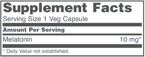 Melatonin 10mg 100 vegcaps