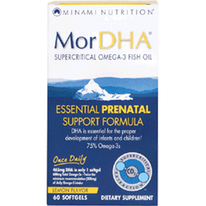 MorDHA Prenatal Lemon Flavor 60 gels
