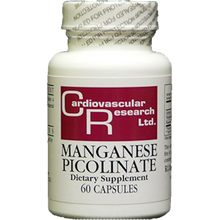 Load image into Gallery viewer, Manganese Picolinate 20 mg 60 caps
