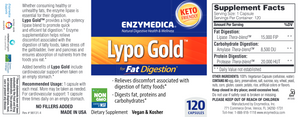 Lypo Gold 120 vegcaps