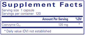 CoQ10 120 mg 120 vegcaps