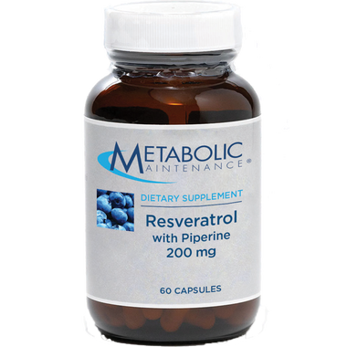 Resveratrol w/Piperine 60caps