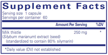 Load image into Gallery viewer, Silymarin 250 mg 60 vegcaps