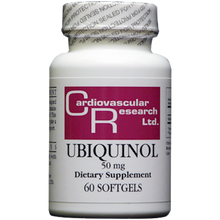 Load image into Gallery viewer, Ubiquinol 50 mg 60 softgels