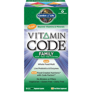 Vitamin Code Family Multi 120 vcaps