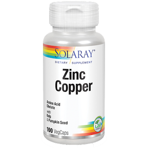 Zinc Copper Amino Acid Chel 100 vegcaps