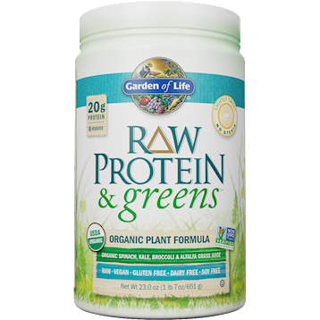 RAW Protein and Greens Lightly Sw 23 oz