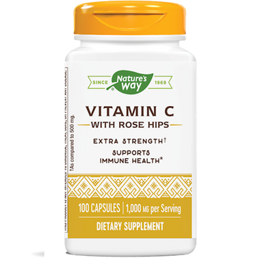 Vitamin C 1000 w/Rose Hips 100 caps