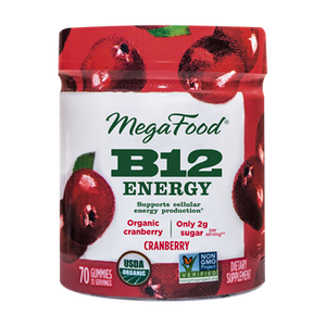 B12 Energy Gummies Cranberry 70 gummies