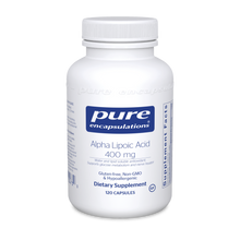 Load image into Gallery viewer, Alpha Lipoic Acid 400 mg 120 vcaps