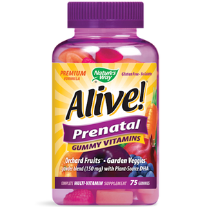 Alive! Prenatal Gummy 75 gummies