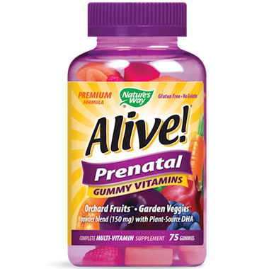 Alive! Prenatal Gummy 75 gummies