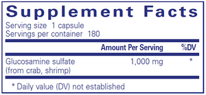 Glucosamine Sulfate 1000 mg 360 vcaps