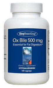Ox Bile 500 mg 100 vegcaps