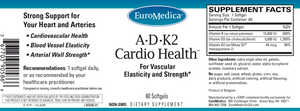 A-D-K2 Cardio Health 60 softgels