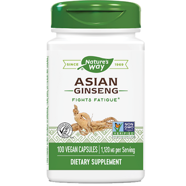 Asian Ginseng Root 100 vegcaps