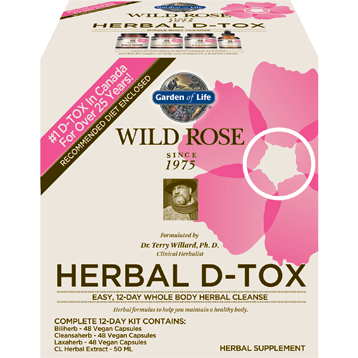 Wild Rose Herbal D -Tox 1 kit