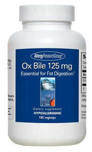 Ox Bile 125 mg 180 vegcaps