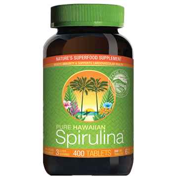 Hawaiian Spirulina 400 tabs