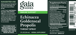 Echinacea Goldenseal Throat Spray 1 oz