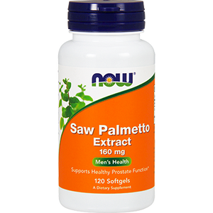 Saw Palmetto Extract 160 mg 120 softgels