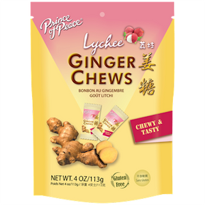 Ginger Chews Lychee 28 chews