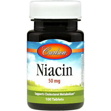 Niacin 50 mg 100 tabs