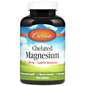 Chelated Magnesium 180 tabs