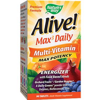 Alive! Max3 Daily (with iron) 90 tabs