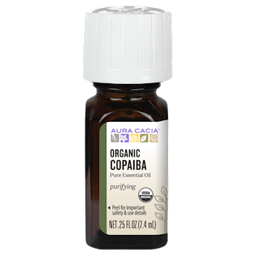 Copaiba Organic Essential Oil .25 fl oz