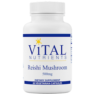 Reishi Mushroom 500mg Supplement 60 veg capsules