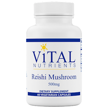 Reishi Mushroom 500mg Supplement 60 veg capsules
