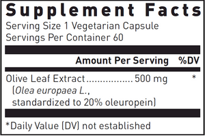 Olive Leaf Extract 120 vegcaps