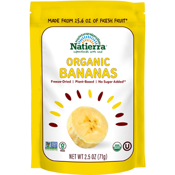 Organic Freeze Dried Banana 2.5 oz