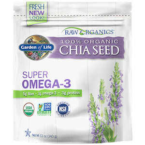 Raw Organics - Organic Chia Seeds 12 oz