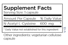 Load image into Gallery viewer, NAC 600 mg 60 caps
