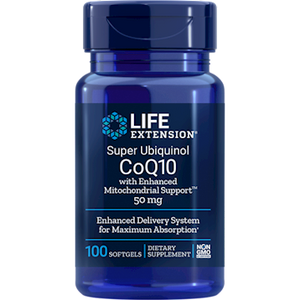Super Ubiquinol CoQ10 50 mg 100 Softgels