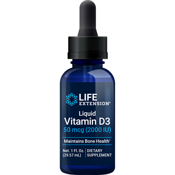 Liquid Vitamin D3 50 mcg 1 fl oz
