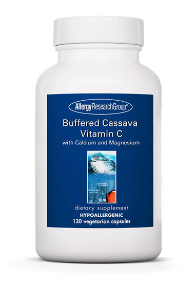 Buffered Cassava Vitamin C 120 Vegetarian Capsules