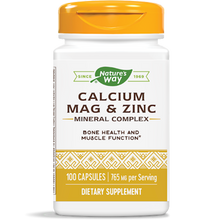 Load image into Gallery viewer, Calcium Magnesium &amp; Zinc 100 caps