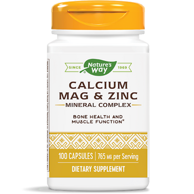 Calcium Magnesium & Zinc 100 caps