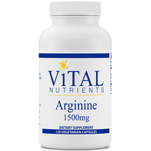Load image into Gallery viewer, Arginine 1500 mg 120 vegcaps
