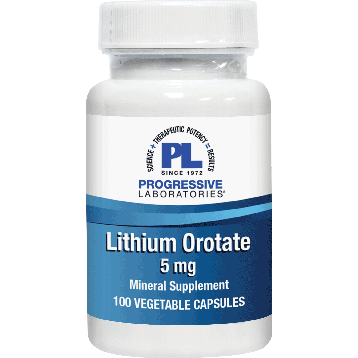 Lithium Orotate 5mg 100 vegcaps