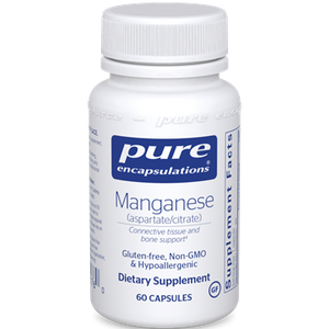 Manganese (aspartate/citrate) 60 vcaps