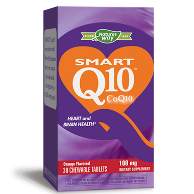 SMART Q10 CoQ10 Orange 100 mg 30 chew