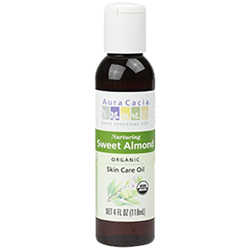Sweet Almond Organic Skin Care Oil 4 oz