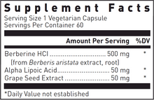 Load image into Gallery viewer, Berberine Balance 60 vegcaps