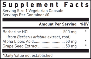 Berberine Balance 60 vegcaps