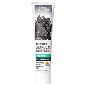 Activated Charcoal Mint Toothpas 6.25 oz